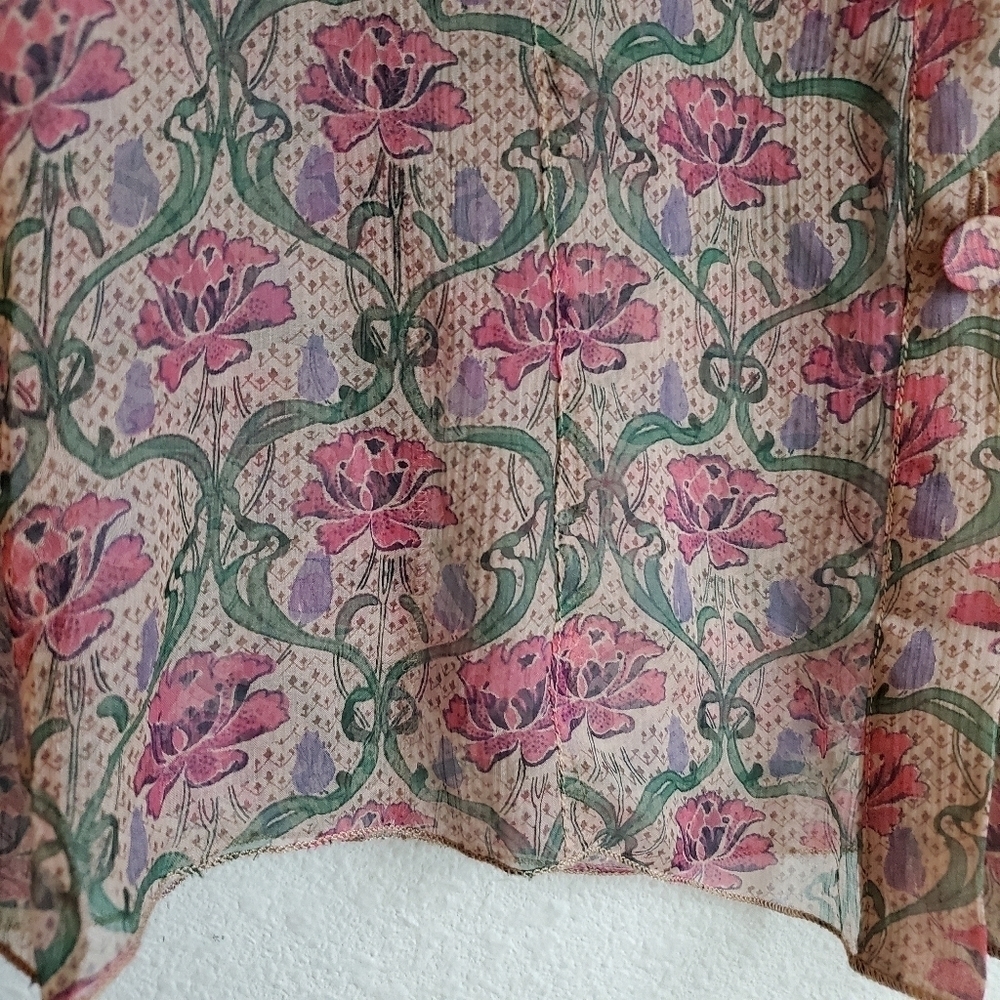 Anna Sui for Anthropologie Dearie Top size 4 NWT - Picture 2 of 10